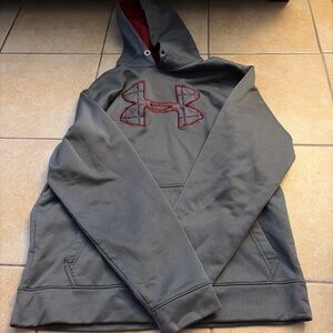 Under Armour Men’s Gray Hoodie Size Medium